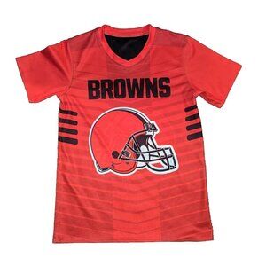 Cleveland BROWNS Reversible Official NFL Flag Football Jersey Size Small/Medium